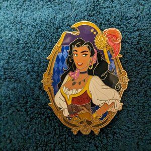 Esmeralda Pirate Fantasy Pin
